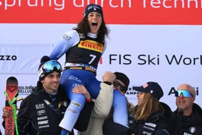 Super G Cortina: Brignone conquista la vittoria, Curtoni 4^ e Goggia 7^. Lindsey Vonn scivola